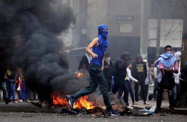 honduras grev protesto