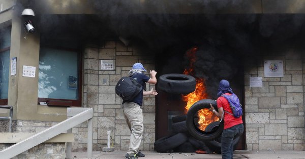 honduras grev protesto