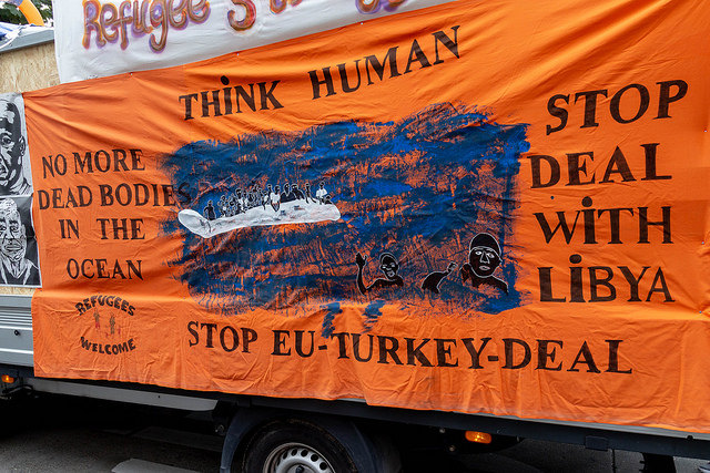 hamburg ırkçılığa karşı yürüyüş