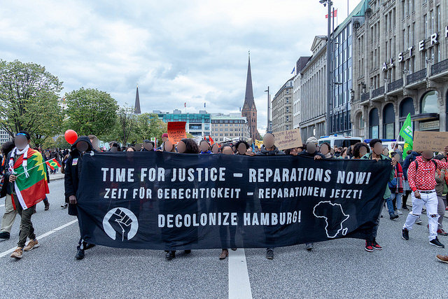 hamburg ırkçılığa karşı yürüyüş