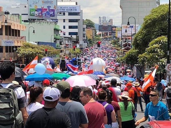 kosta rika genel grev