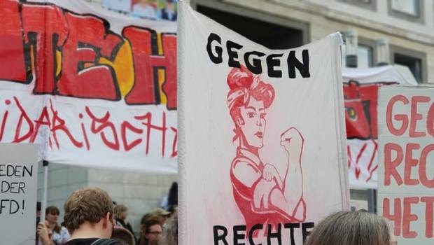 stuttgart antifa eylemi
